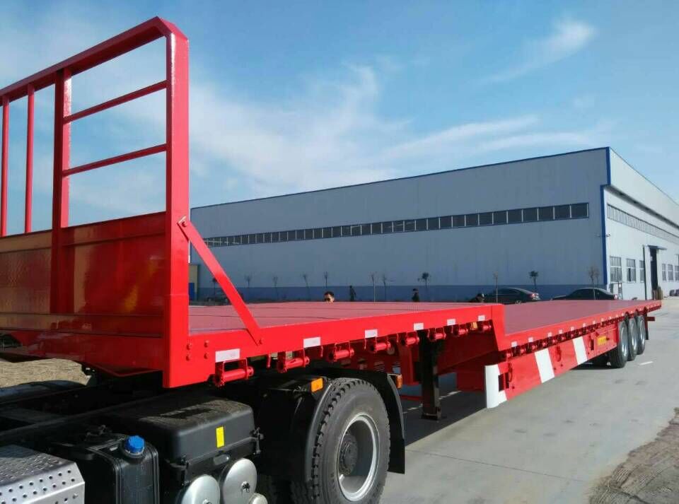 低平板半挂车