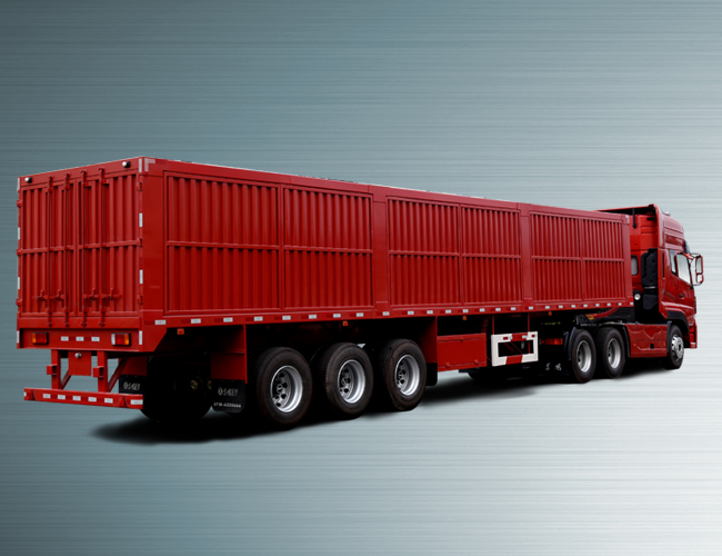 箱式运输半挂车