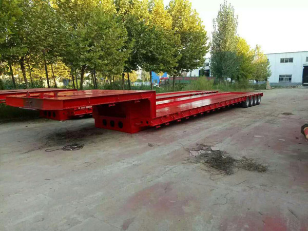 低平板半挂车