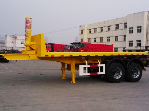 平板自卸半挂车
