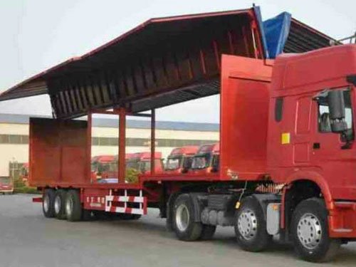 展翼集装箱半挂车